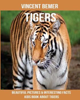 Paperback Tigers: Beautiful Pictures & Interesting Facts Kids Book About Tigers Book