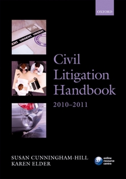 Paperback Civil Litigation Handbook 2010-11 Book