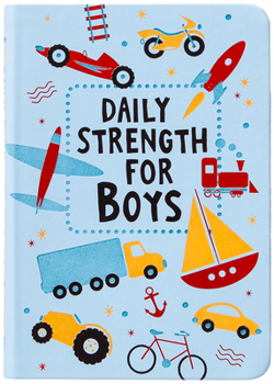 Imitation Leather Daily Strength for Boys: 365 Daily Devotional Book