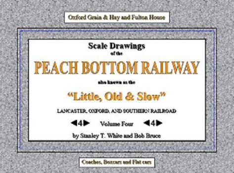 Spiral-bound Scale Drawings of the Peach Bottom Railway Vol. 4 Book