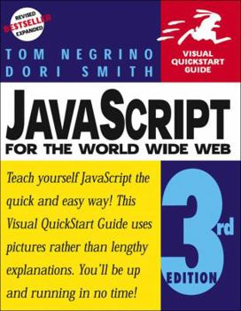 Paperback JavaScript for the World Wide Web Visual QuickStart Guide Book