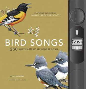 Hardcover Bird Songs: 250 North American Birds in Song [With Attached Audio Player W/250 Bird Sounds] Book