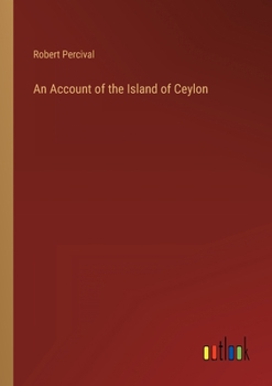 Paperback An Account of the Island of Ceylon Book