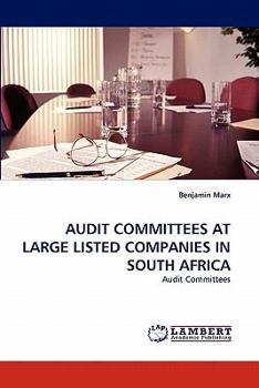 Paperback Audit Committees at Large Listed Companies in South Africa Book