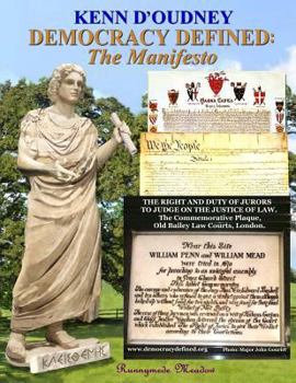 Paperback Democracy Defined: The Manifesto Book