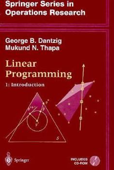Hardcover Linear Programming 1: Introduction Book