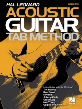 Paperback Hal Leonard Acoustic Guitar Tab Method - Book 1: Book Only Book