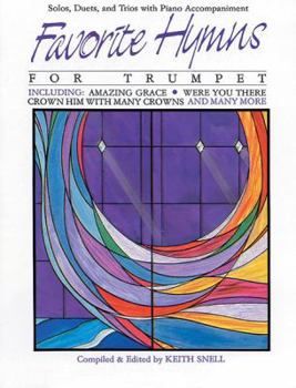 Paperback Favorite Hymns for Trumpet Book