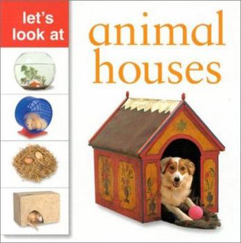 Hardcover Let's Look at Animal Houses Book