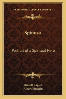 Paperback Spinoza: Portrait of a Spiritual Hero Book