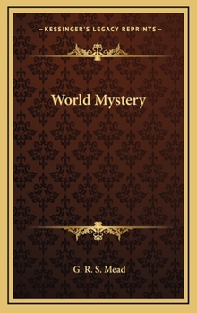 Hardcover World Mystery Book