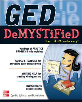 Paperback GED Demystified Book