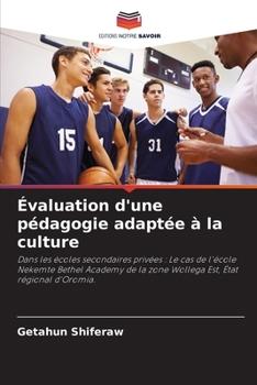 Paperback Évaluation d'une pédagogie adaptée à la culture [French] Book