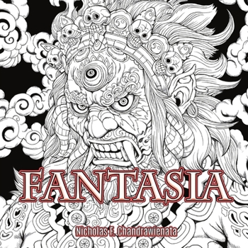 Paperback Fantasia Anti-Stress Adult Coloring Book