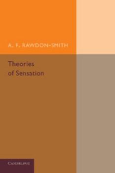 Paperback Theories of Sensation Book