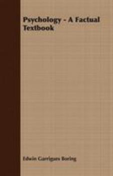 Paperback Psychology - A Factual Textbook Book
