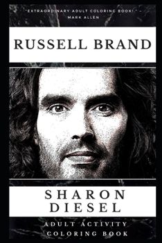 Paperback Russell Brand Adult Activity Coloring Book