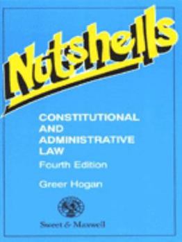 Paperback Nutshells - Constitutional and Administrative Law (Nutshells) Book