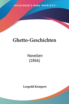Paperback Ghetto-Geschichten: Novellen (1866) [German] Book