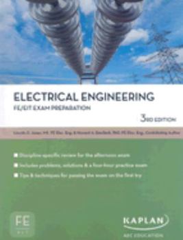 Paperback Electrical Engineering FE/EIT Exam Prep (Fe/Eit Exam Preparation) Book