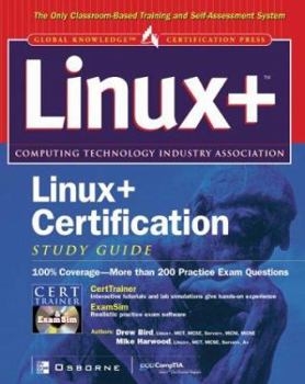 Hardcover Linux+ Certification Study Guide [With CDROM] Book