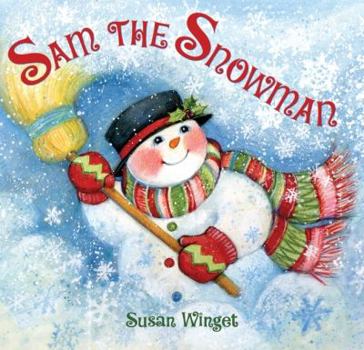 Hardcover Sam the Snowman Book