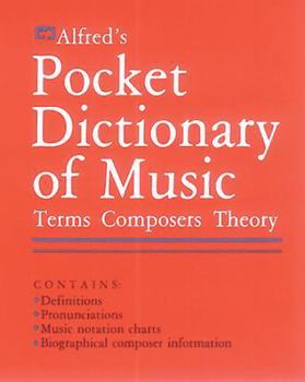 Paperback Alfred's Pocket Dictionary of Music: Terms * Composers * Theory Book