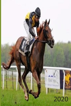 2020: Diary Planner  Organiser- Week Per View.  Gift for Horse Racing Fan, Enthusiast, Jockey