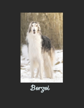 Paperback Borzoi notebook -: borzoi book 100 lined pages Book