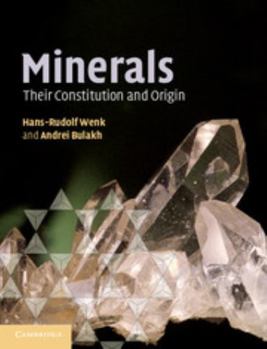 Paperback Minerals: Their Constitution and Origin Book