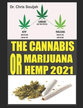 Paperback The Cannabis Marijuana or Hemp 2021 Book