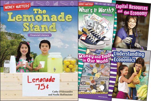 Paperback Financial Literacy Grades 2-3: 5-Book Set Book
