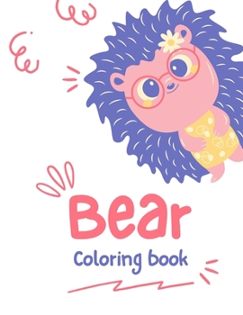 Paperback Bear Coloring Book