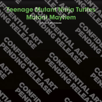 Calendar 24wall 244068 Teenage Mutant Ninja Turtles: Mutant Mayhem (Secure) - Wall Book