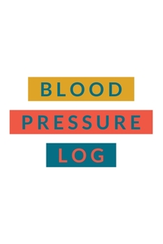 Paperback Blood Pressure Log: Tracker Book