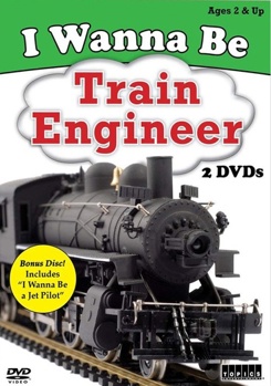 DVD I Wanna Be: Train Engineer Book