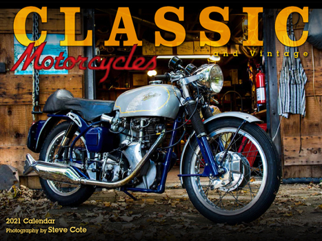 Classic & Vintage Motorcycles 2021 Calendar