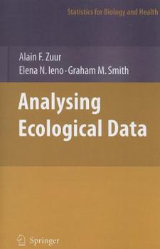 Paperback Analyzing Ecological Data Book