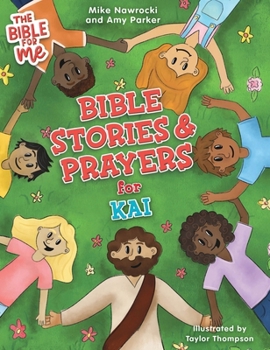 Hardcover Bible Stories & Prayers for Kai Book