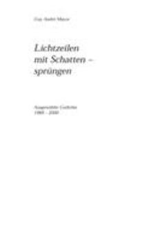 Paperback Lichtzeilen mit Schattensprüngen [German] Book