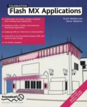 Paperback Foundation Flash MX Applications Book