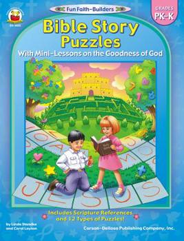 Paperback Bible Story Puzzles: Grades PreK-K Book