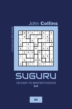 Paperback Suguru - 120 Easy To Master Puzzles 9x9 - 4 Book