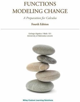 Unknown Binding Functions Modeling Change: A Preparation for Calculus (4th Edition) Book