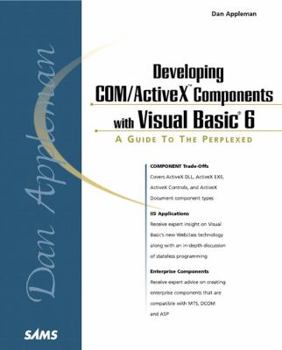Paperback Dan Appleman's Developing COM/ActiveX Components With Visual Basic 6 Book