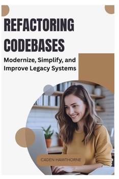 Paperback Refactoring Codebases: Modernize, Simplify, and Improve Legacy Systems Book