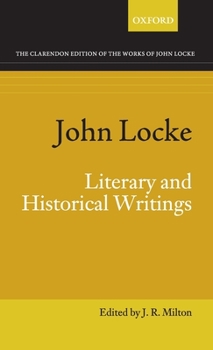 Hardcover John Locke: Literary and Historical Writings Book