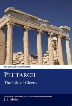 Paperback Plutarch: The Life of Cicero Book