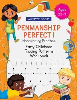 Paperback Penmanship Perfect! - Early Childhood Tracing Patterns Book