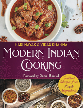 Hardcover Modern Indian Cooking Book